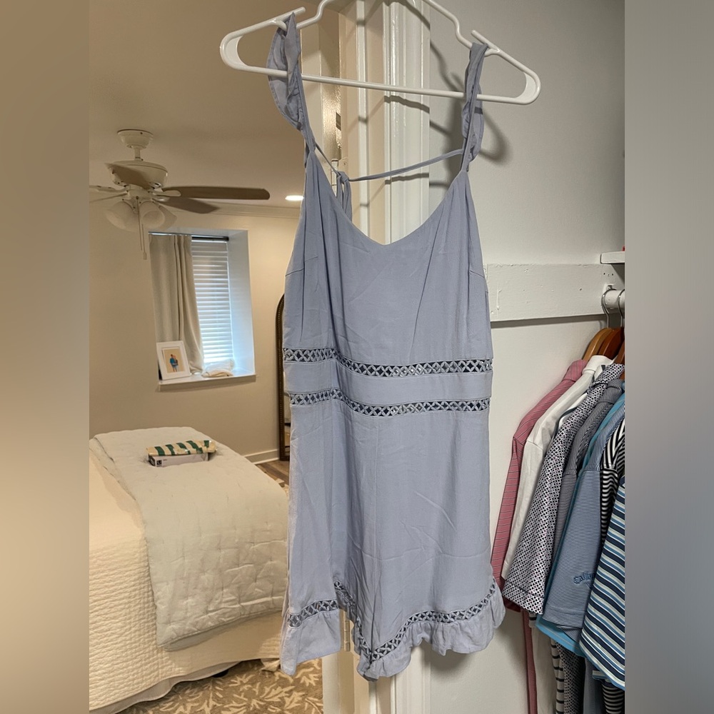 Boutique Light Blue Romper Size Large